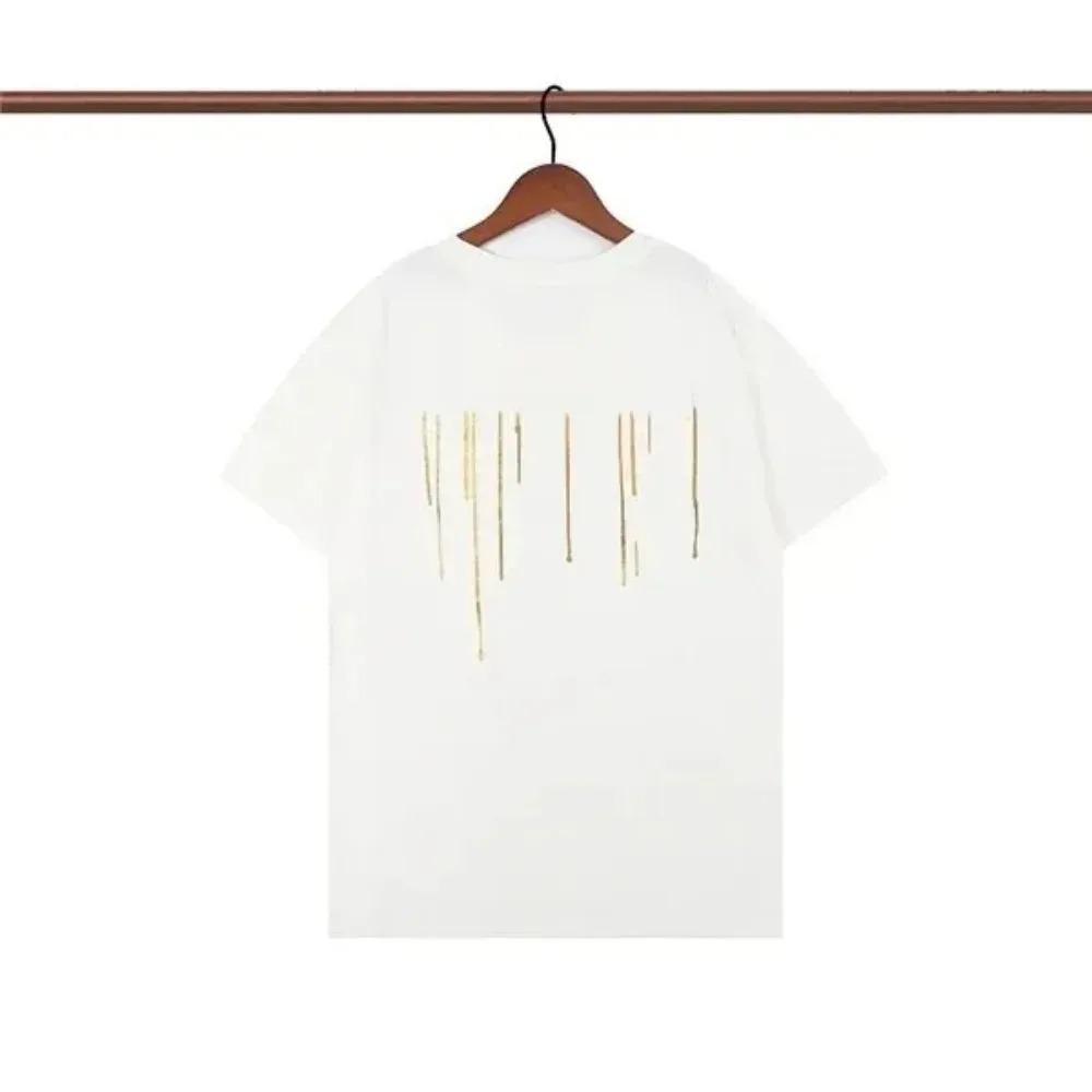 Men Women Summer Luxury Brand Print T Shirts Cotton Tshirt Hip Hop Fashion Designer Oversized T-shirt Streetwear Clothes Top