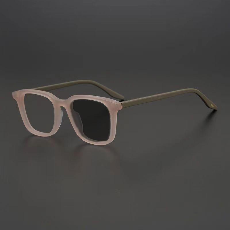 Vintage TR90 Square Reading Glasses Unisex Eyeglasses Frame Optical Prescription Eyeglasses for Women Men Retro Matte Eyewear