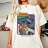 Tee Satan Devil Tshirt Horror Devil Retro Tshirt 2024 Unisexs Classic Horror Cartoon Top Harajuku Casual White Tshirt