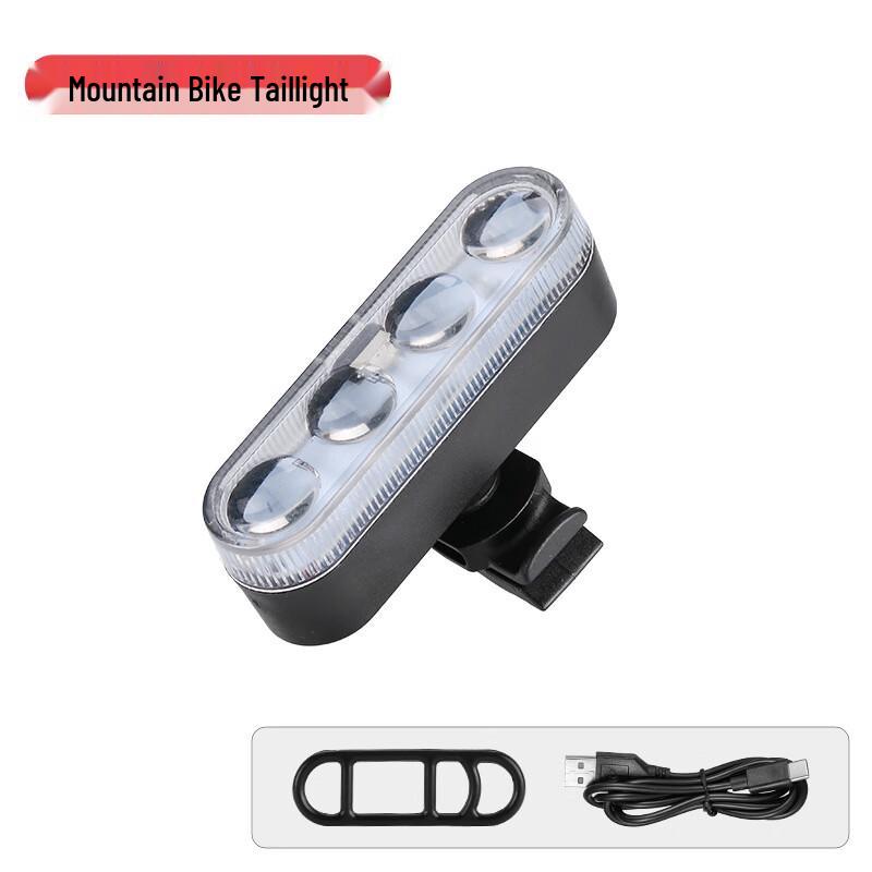 Lishi USB Rechargeable COB Bicycle Tail Light