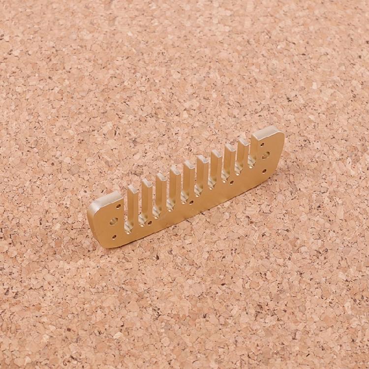 Professional 10 Holes Diatonic Harmonica Comb Replacement Practical Metal Harmonica Comb Harmonica Part Enduring