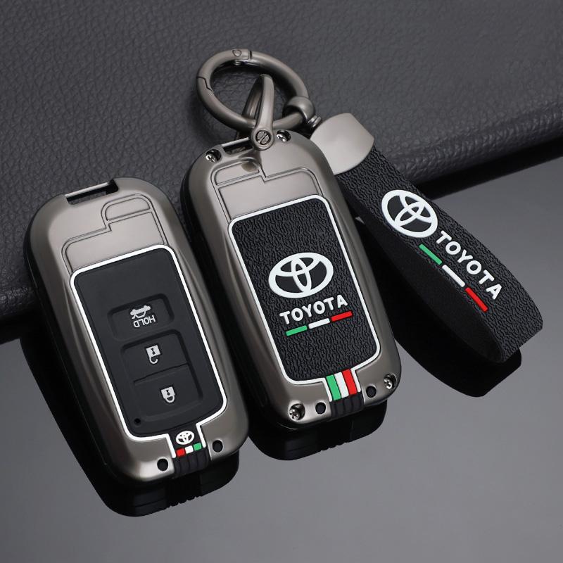 Car Remote Key Case Cover Shell for Toyota Corolla Camry RAV4 Highlander Auris CHR Avalon Land Cruiser Auto Keychain Accessories