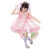 2026 Summer Flower Princess Lolita Dress for Girls - Birthday and Performance Outfit