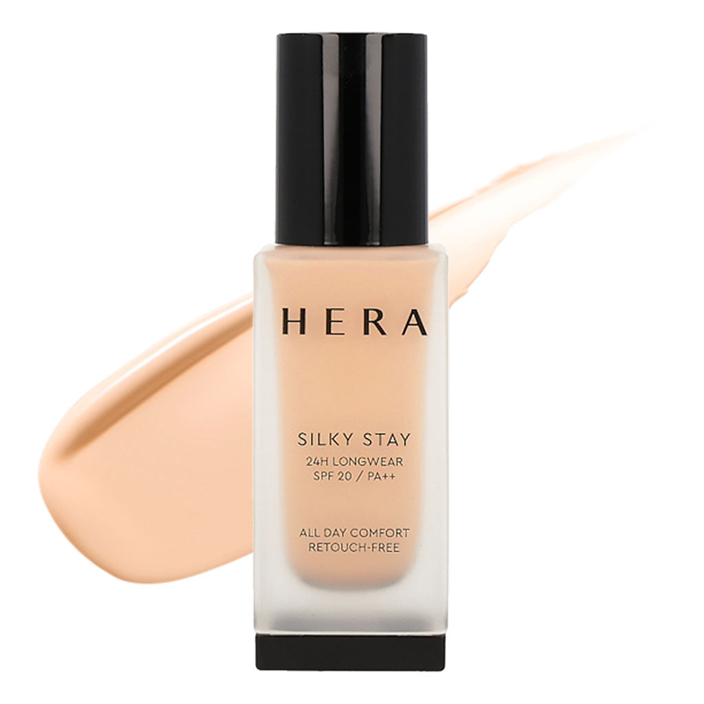 Silky Stay 24H Longwear SPF20 PA++ 21C1 Rose Vanilla 30g Korean Luxe Brand Store