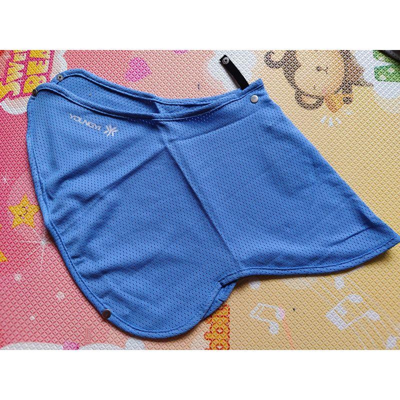 

K-стиль Дышащая Гольф Солнцезащитная Маска Уличный Туризм Сетка от Насекомых Защита от УФ-лучей Уход за Лицом Шарф Защитный Шарф от УФ-лучей Blue All yards