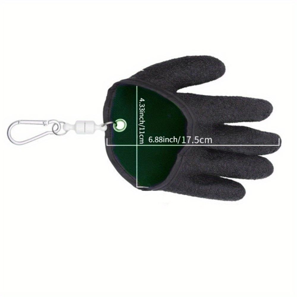 1 Paio di Guanti da Pesca con Rilascio Magnetico Guanti da Pesca Antipuntura Antiscivolo Protezione Dita Accessori da Pesca.