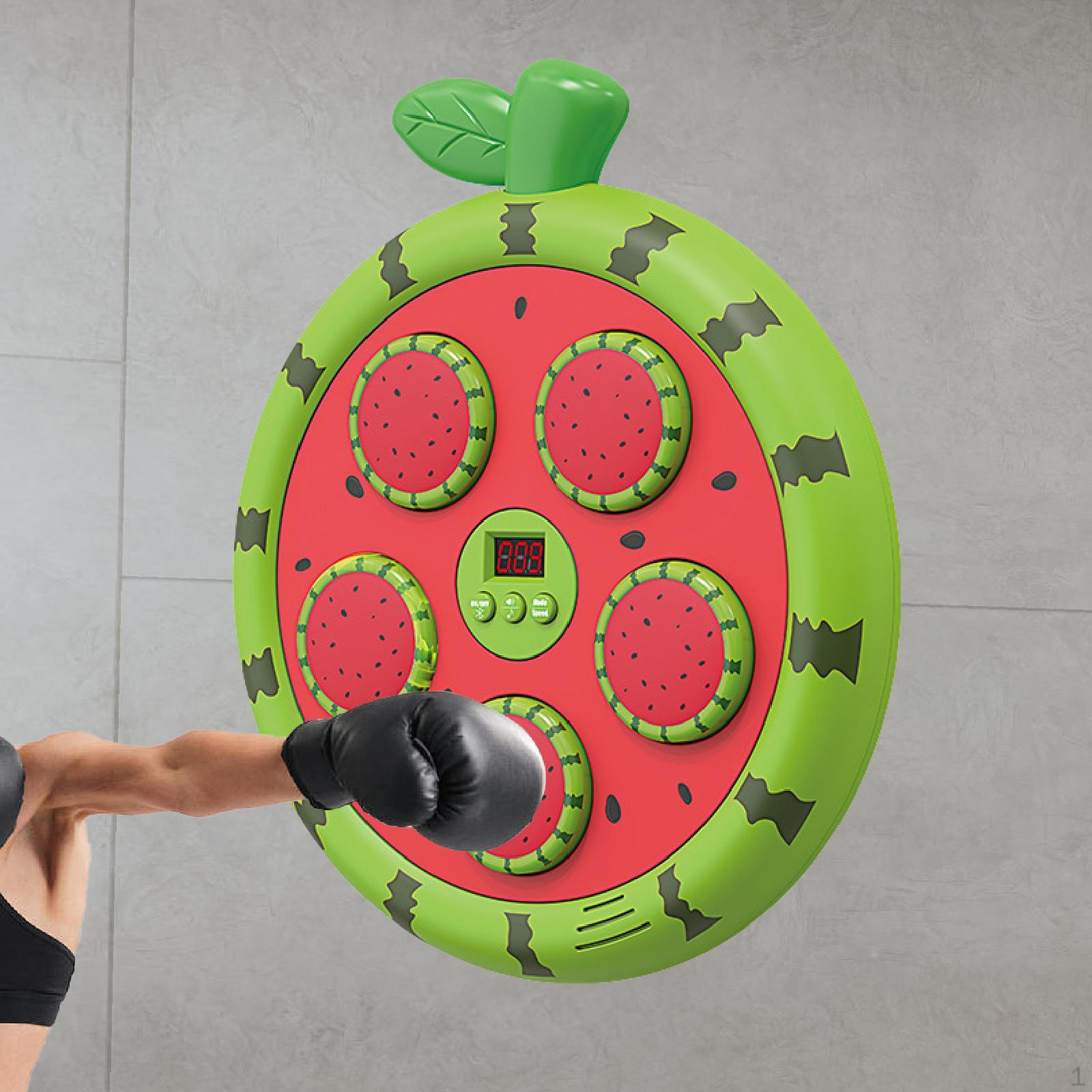 

Тренажер для бокса для детей и взрослых, настенное крепление для домашнего использования, электронная мишень Watermelon