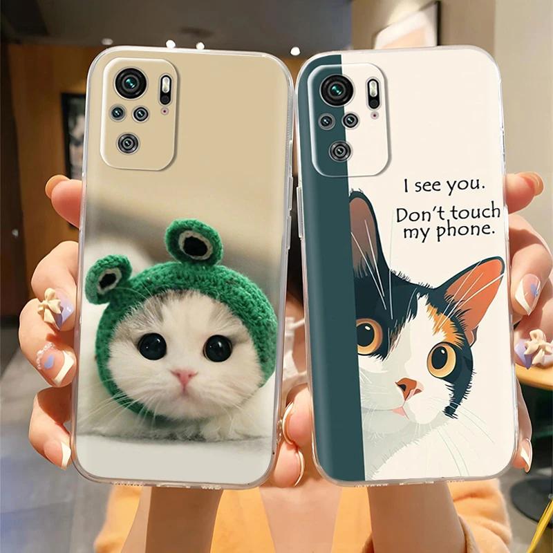Clear Case For Redmi Note 10 10T 10S Simple Phone Back Cover For Redmi Note10 10 S 10 T Soft TPU Silicone Phone Cases Fundas
