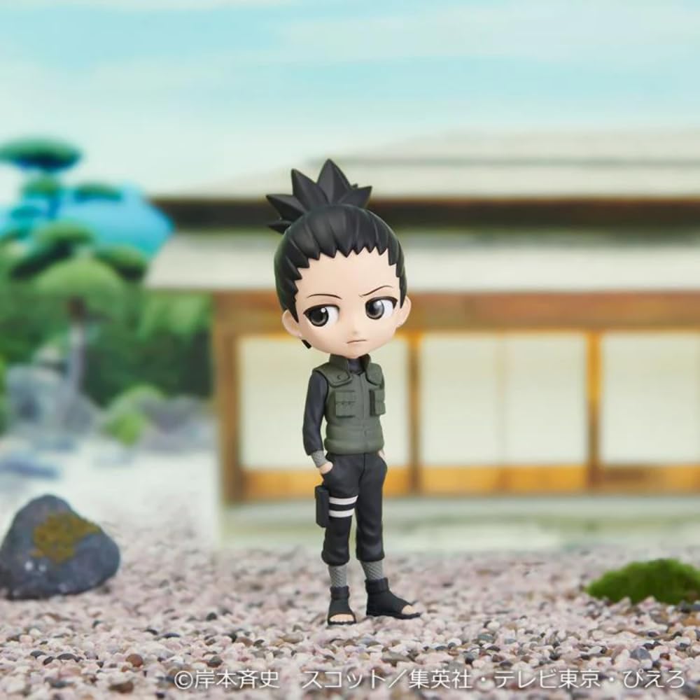 BANPRESTO Naruto Shippuden Nara Shikamaru (V.A) Bandai Spirits Q Posket Figure