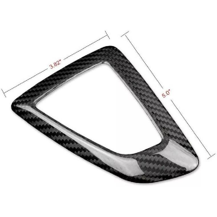 Real Carbon Fiber Gear Shift Box Frame Cover For BMW F20 F22 F30 F32 F33 F36 F34