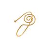 Portable Spiral Palm Ring Handmade Reiki Energy Spiral Hand Ring  for Meditation & Energy