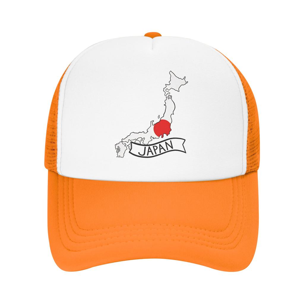 Japan Flag Map Sticker Casual Baseball Cap Outdoor Sports Sun Hats Spring High Quality Unisex Unisex Vintage Baseball Caps