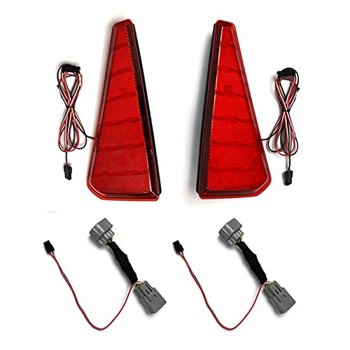 Power Outlet Connector & LED Reflector Set for Noah/Voxy (80 Series, Early/Late Models) with Si ZS Kirameki Aero Grade (Includes Reflective Function)