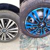 2Pcs 25mm 40mm 55mm 60mm Car Wheel Hub Cap Center Sticker DIY Emblem Badge Decorate Decal For BMW M Power I3 F15 F16 G20 E34 E36