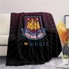 West Ham United F.C. Flanelldecke, Hohe Qualität, Bequem für alle Jahreszeiten, Heimdekoration, Wärme und Komfort