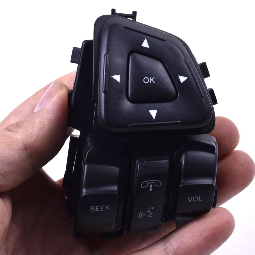 Right Side Steering Wheel Cruise Control Switch Compatible with Ford/Edge/Explorer/Flex/Lincoln/MKX 2011-2017 for BT4T9E740CFW