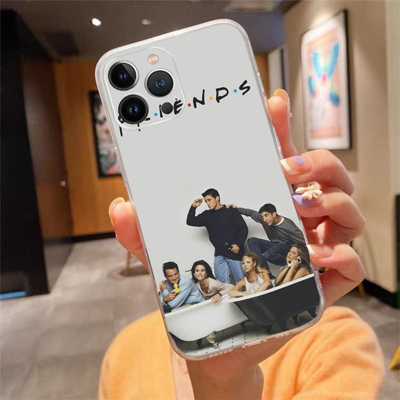 Friends Tv Show Phone Case For Iphone 17 Pro Max Air 16 15 14 13 Pro Max 15 16 Pro 15Plus Shell