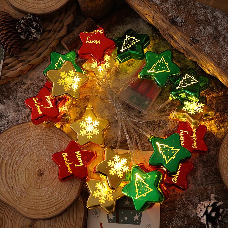 

HEIXIE Christmas Star LED String Lights