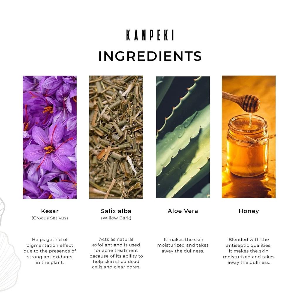 Kanpeki Light Facial Cream Counteracts Signs of Ageing - 60g
