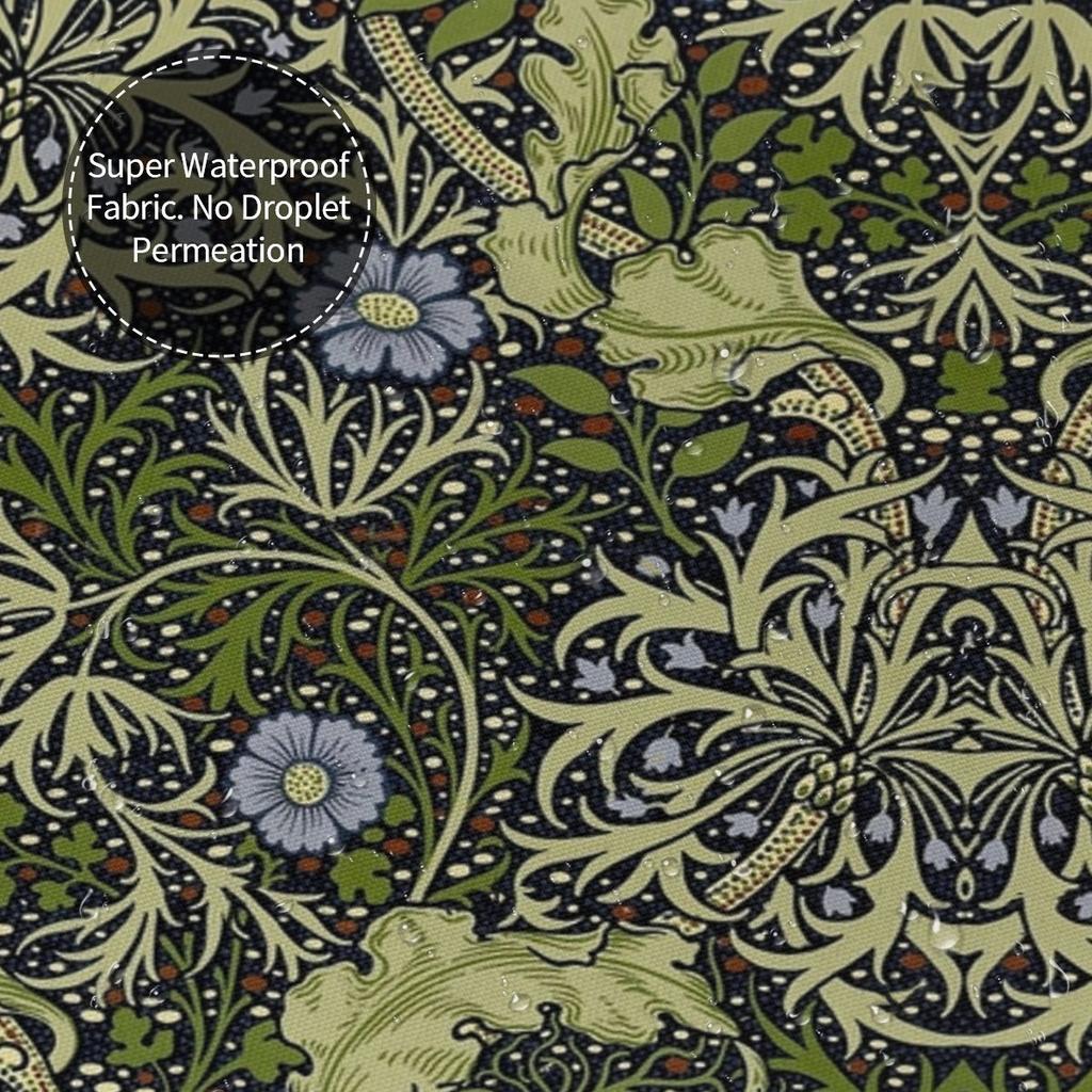 Tenda Doccia Alghe William Morris Bagno Poliestere Impermeabile Tende da Bagno Con Ganci