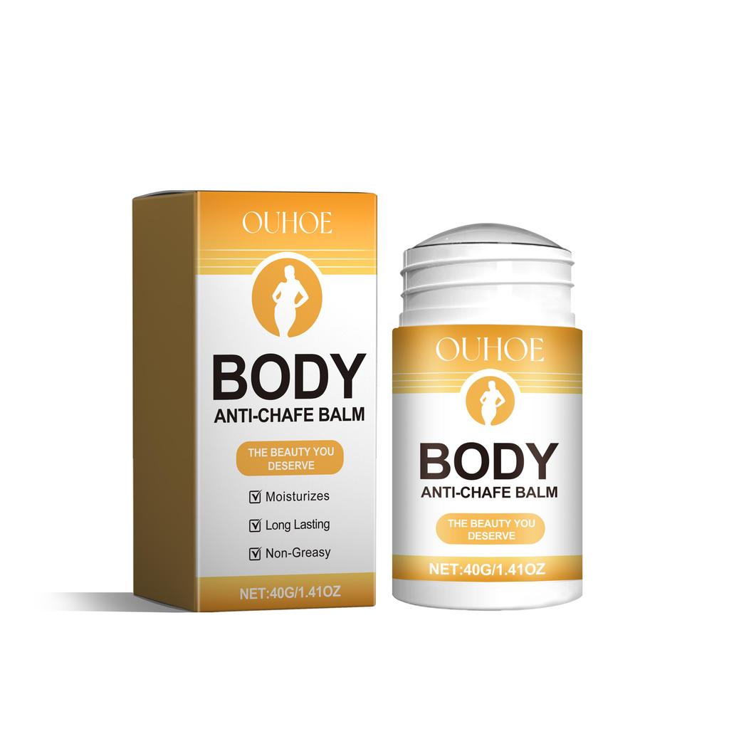 OUHOE Körperpflegestift Hautschonend feuchtigkeitsspendend feuchtigkeitsspendend gegen Trockenheit Risse verhindern Reibung Körpergelenkpflege