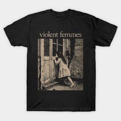 Asian Size Cotton Unisex Tshirt Print T-shirt Violent Femmes – Classic Album T-shirt No-Cut Print Regular Fit