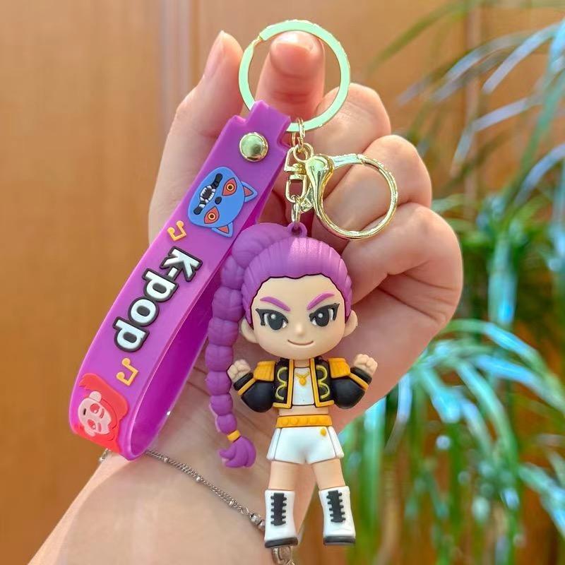 Kpop vânători de demoni breloc drăguț rucsac păpușă geantă pandantiv cuplu pandantiv breloc cadou