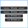 For BMW E34 E46 E39 E38 E90 E60 E36 F30 F30 F10 E92 E38 E91 G30 G38 M3 M5 4Pcs Carbon Fiber Car Door Sill Protection Sticker Anti-scratch Refit