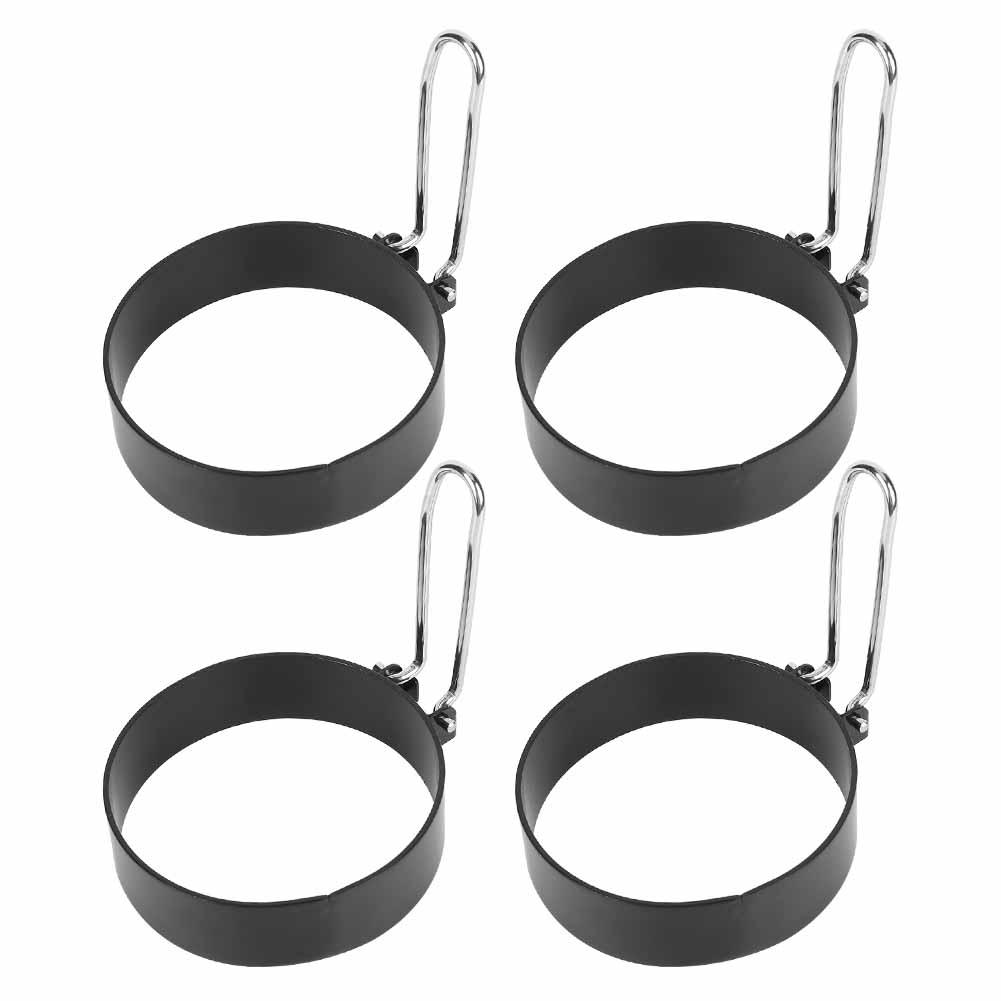 4 ST Äggring Rostfritt Stål Stekt Äggform Pannkakstillverkare Form Form Kök Matlagningsverktyg