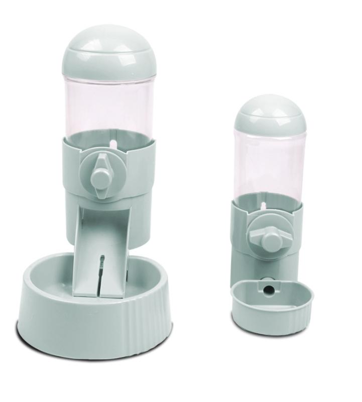 Pet Dog Cats Automatic Feeders Drinking Bowls Container Cage Durable To Use Gift Large Capacity And Large Water Sink