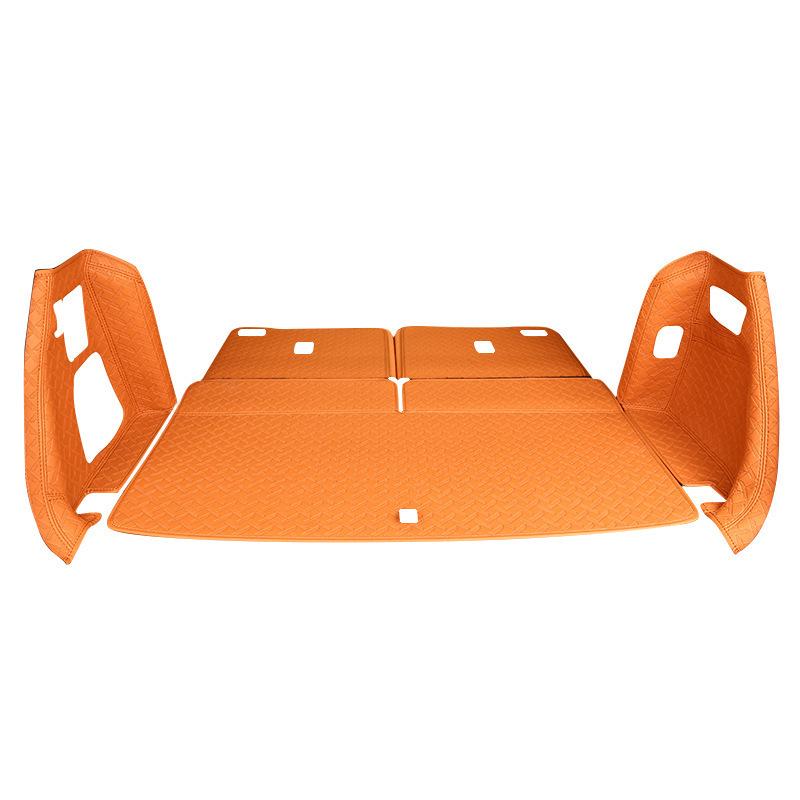 Full Coverage Nappa Leather Trunk and Backrest Mat for 2024/25 AITO M9 Five/Six-Seater
