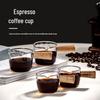 Changbaosen 80ml Mini Glass Espresso Milk Jug Set (5-Pack)