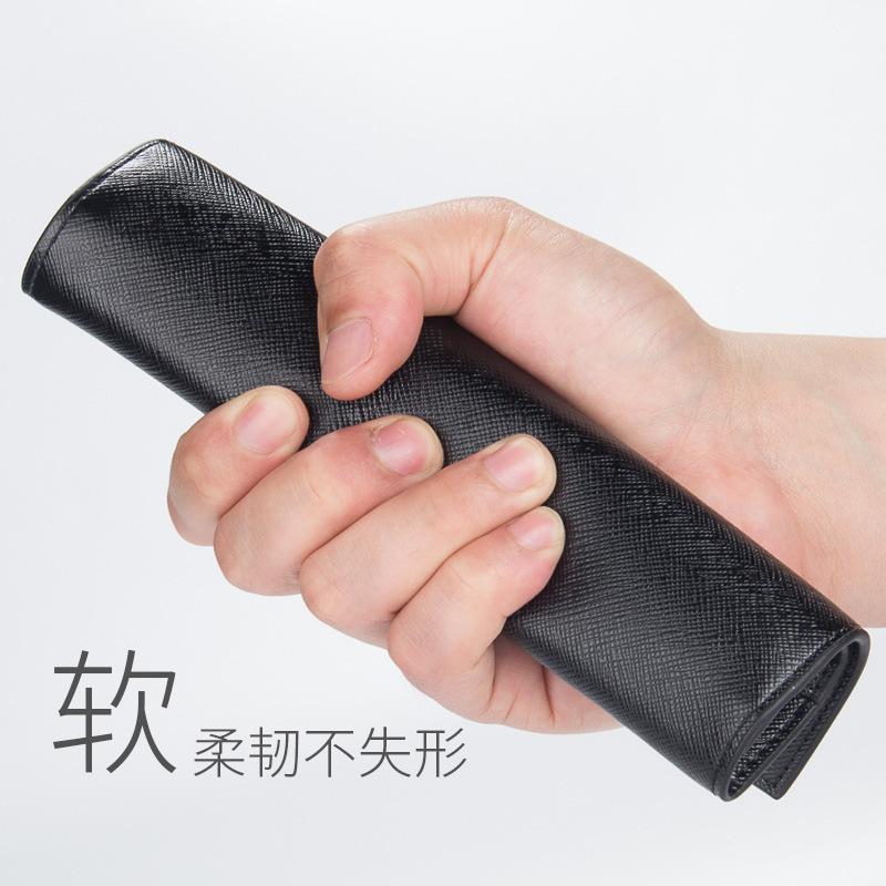 Long Men's Wallet Thin Soft Leather Casual Business Wallet Multi-Card Men