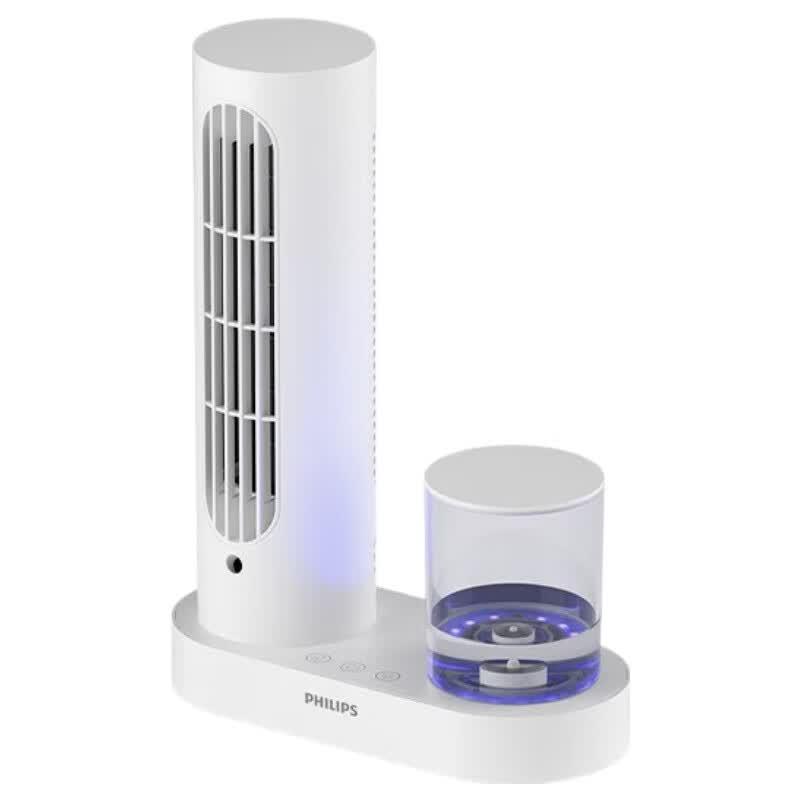 Philips Bladeless Desktop Tower Fan with Humidifier CN plug (adapter included)