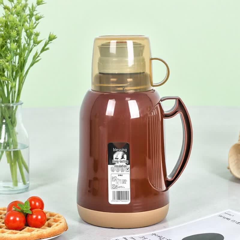 Large Capacity Bamboo Thermos Bottle