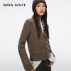 MISS SIXTY Women's Vintage Cable-Knit Cashmere Cardigan
