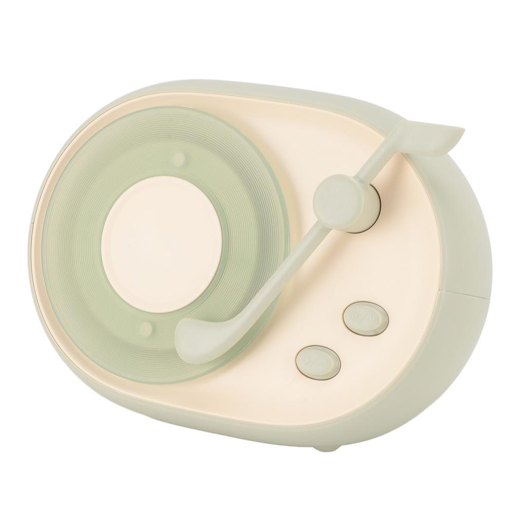 Speaker Night Light Streamer Record Player Beside Lamp Mood Ambient Light Bedroom Desktop