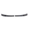 2PCS Rear Trunk Sill Guard Cover Stainless Steel Rear Bumper Door Sill Protector for Model 3 Highland 2024 Black Silk