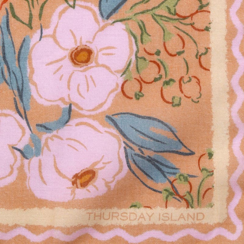 Thursday Island Art Flower Bandana_T256MHC131W