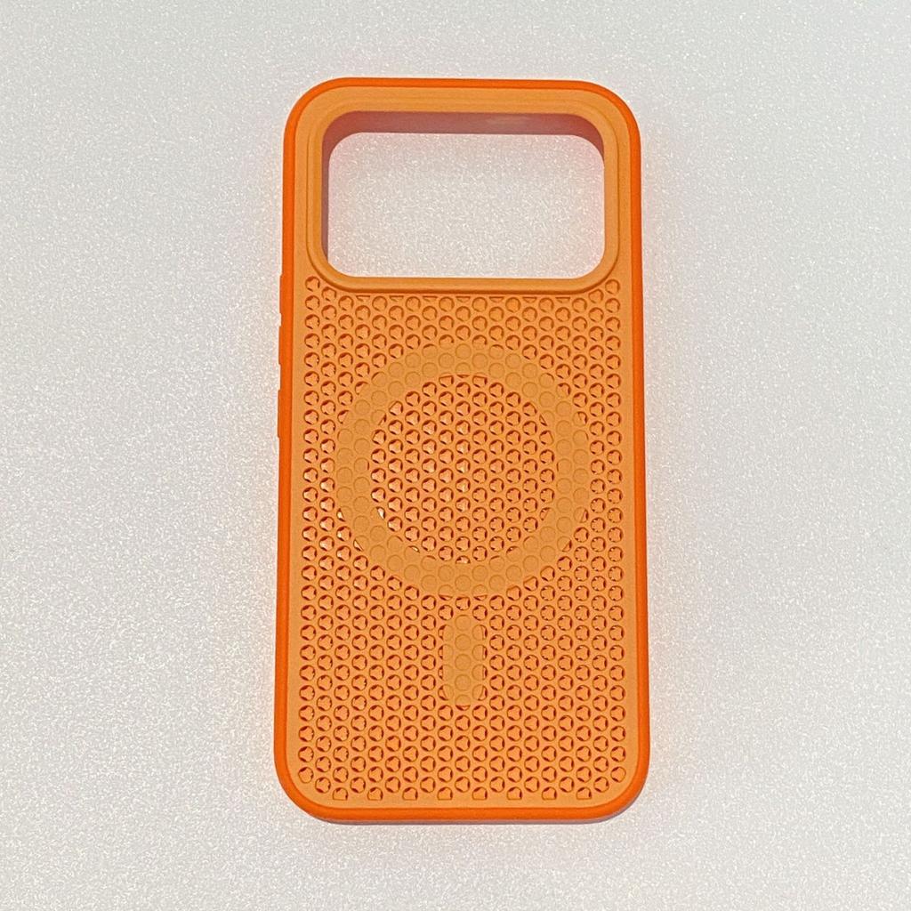 Summer Redmi K11Promax Mobile Phone Case Two-color Honeycomb Heat Dissipation Redmi K81Pro Magnetic Protective Case