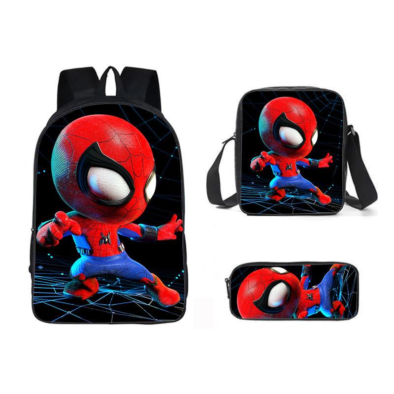 Backpack Piece Three Set Waterresistant Material Kids For