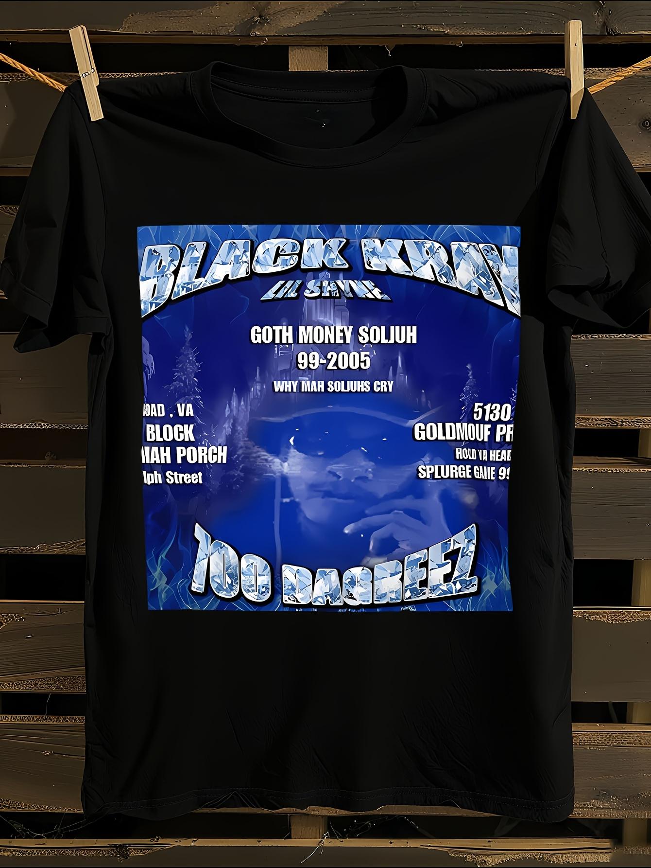 Black Kray 700 Dagreez Album Graphic T-shirt L