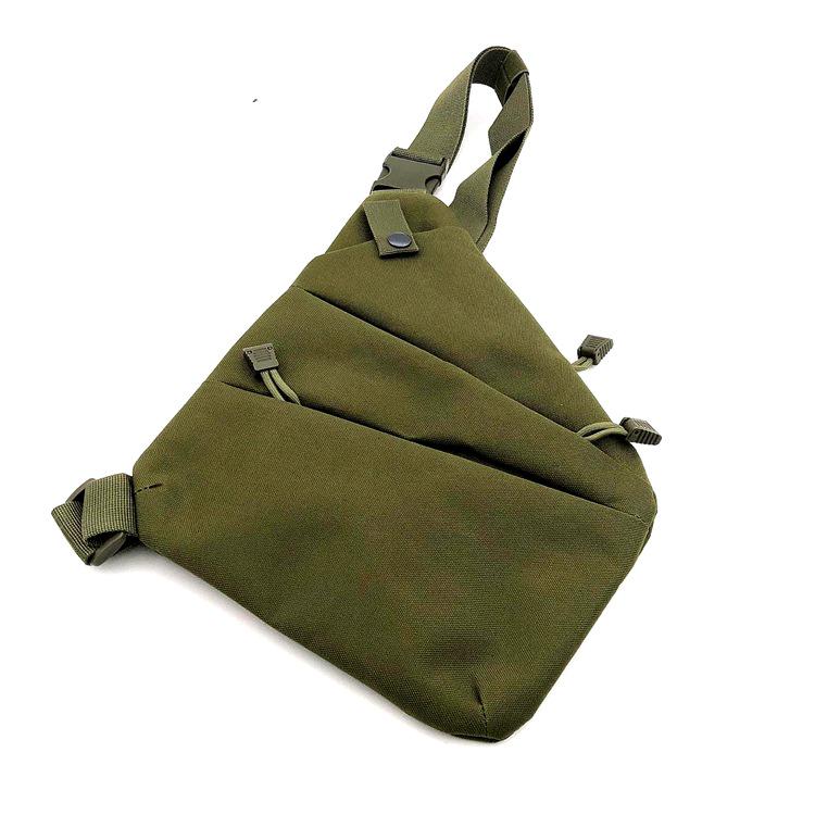 Men's Single-Shoulder Anti-Theft Crossbody Bag - Versatile Outdoor Chest and Waist Sports Bag