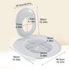 Cat Toilet Training Kit Reusable rinal Seat Potty Litter Box Trainer Pet Potty Training Seat Pet Cleaning Supplies