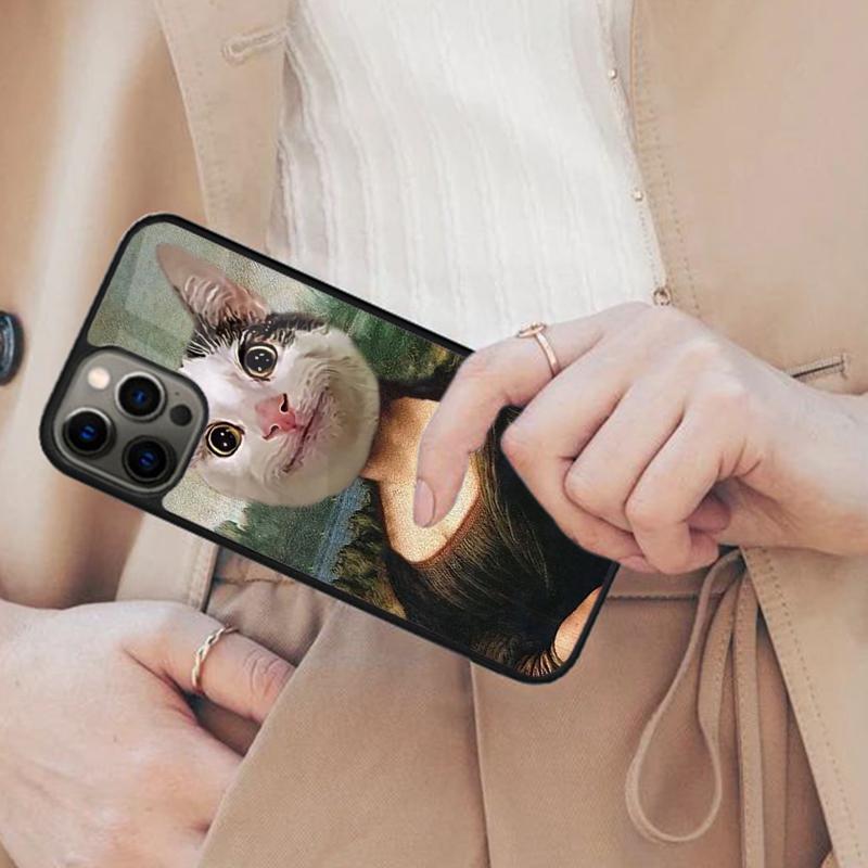 Beluga Cat Meme Face Smiling Magnetic Phone Case For APPLE iPhone 17 Air 16 14 13 12 Pro Max 15 Plus Wireless MagSafe Cover