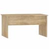 Vidaxl Coffee Table, Sonoma Oak, 80X50.5X41.5 Cm