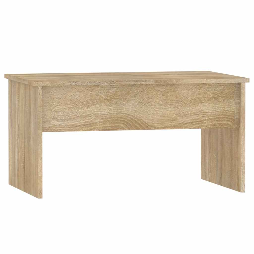 Vidaxl Coffee Table, Sonoma Oak, 80X50.5X41.5 Cm