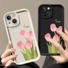 Soft Cute Flower Phone Case for iphone 16 11 Case for iPhone 13 15 12 14 Pro Max XS X XR 7 8 SE Shockproof Aesthetic Back Cover
