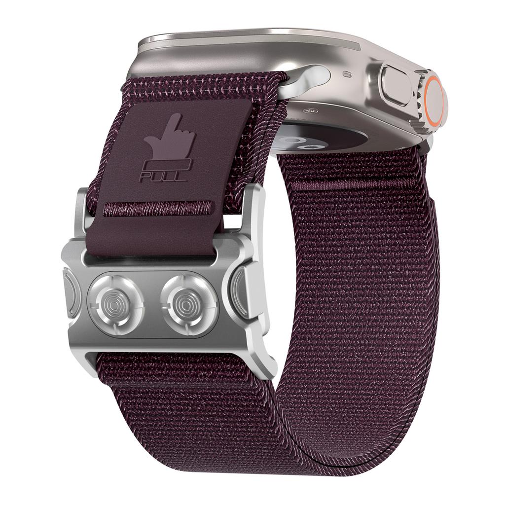Magnetický sportovní řemínek Pro Apple Watch Ultra Pásek 49mm 46mm 45mm 44mm 42mm 41mm 40mm 38mm Nylonový Correa Náramek pro iWatch Řada 11 10 9 8 7 6 5 SE3
