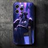 Albedo O-Overlords Anime Soft Phone Case for iPhone 16 16E 17 Air 15 Pro Max 14 Plus 13 Mini 11 12 7 Black Cover Back Shell